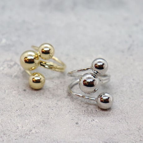 Small ball ring（GOLD） /  2104_RG036