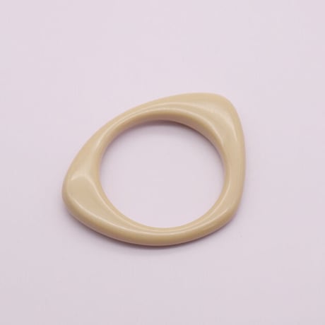 Acrylic henkei Bangle（BEIGE）/ 2106-BR067