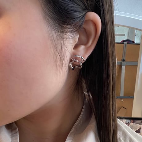 2602PR0837 / Metallic design pierce（Silver）