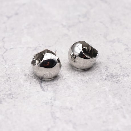 metal smooth texture pierce（Silver）/  2103_PR085