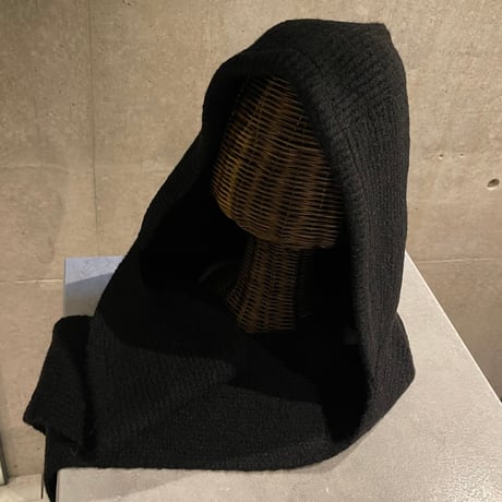 2512HW056(S)/ Hoodie muffler（Black）