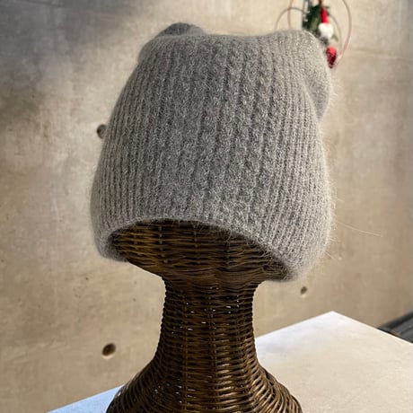 2512HW057(S) / Lame Knit Cap（Gray）