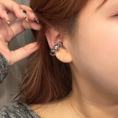 23SSEC002 / Spiral Ear Cuff（Silver）
