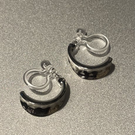 2302_ER0133／Caraft Design Clip Earings（Silver）
