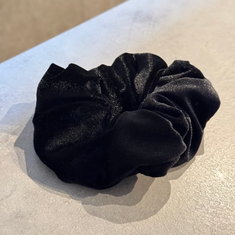 2511HA0075/ Color knit Hair rubber（Black)