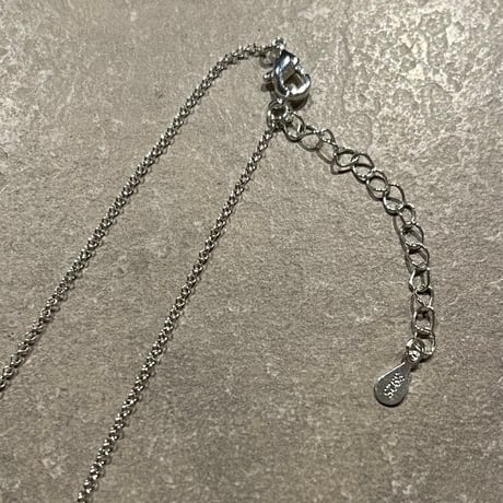 2504NC0335 /  Ring stone necklace（Silver)