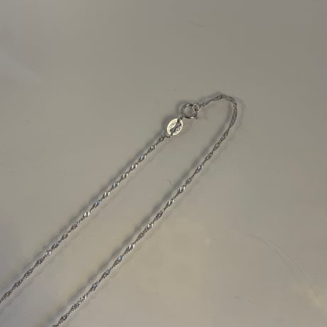 2405NC0249 / Screw chain necklace / Silver925（Silver）