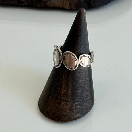 2604RG0755 / Oval connect ring（Silver）