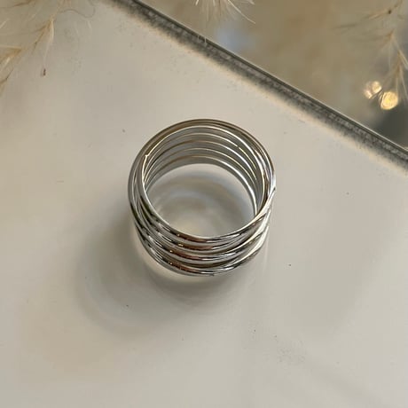 2403RG0412 / Spiral line design ring（Silver）