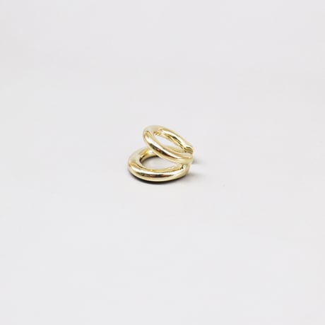 Double Circle Ear Earcuff （Gold） / EC080