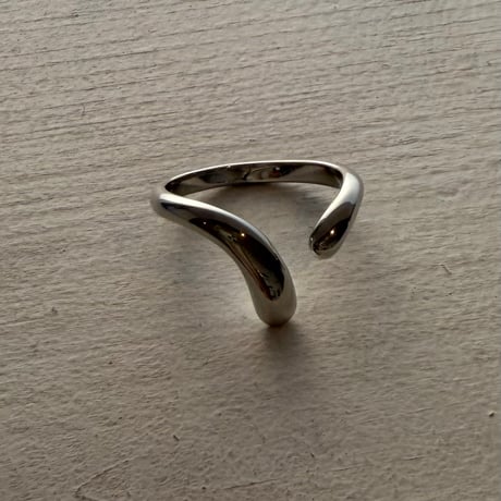2605RG0799 / Asymmetry drop ring（Silver）