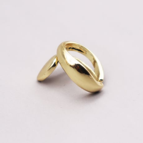 Drop Deformation Cartilage Earcuff （Gold/Right） / EC069A