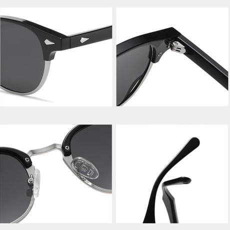 【 Legit Eyewear 】Sunglasses Murakami (Black/Grey/Gold)