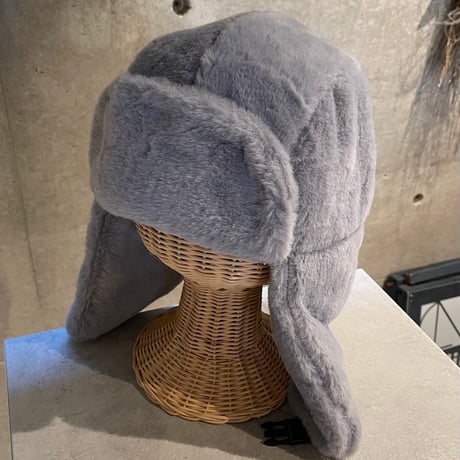 2501HW0071(S)/  Fur flight cap（Gray）