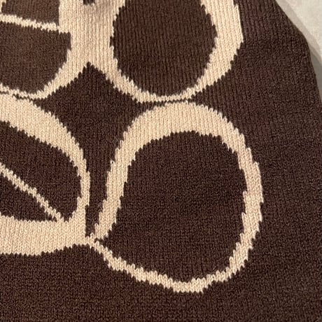2501HW0068(S)/ Logo Knit beanie Cap（Brown）
