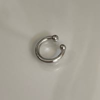 2403EC008 / Mini dot thin line Ear Cuff（Silver）