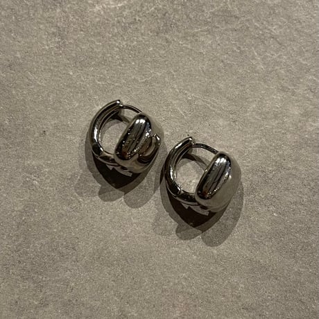 2403PR0666 / Mini square round Pierce（Silver）