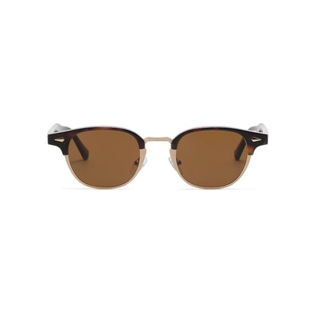 【 Legit Eyewear 】Sunglasses Murakami (Demi/Brown/Gold)