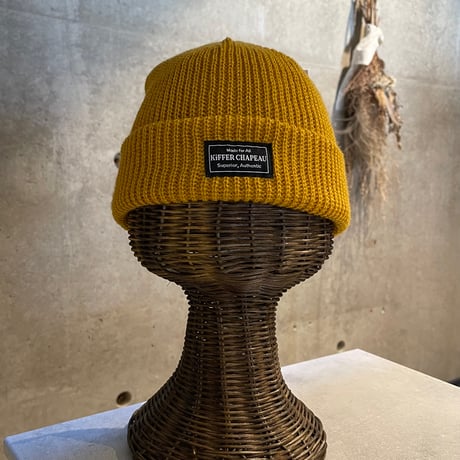IM25HW020(S) / Beanie（Mustard）