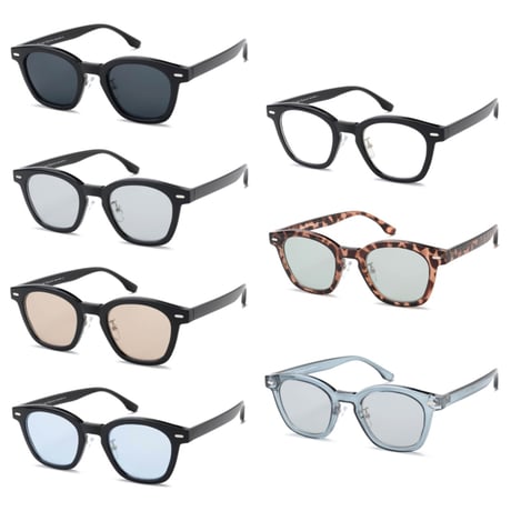 【 Legit Eyewear 】Sunglasses Heizei (Clear Blue/Lt Grey)