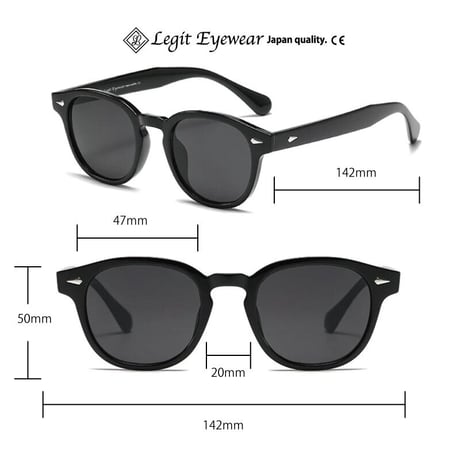 【 Legit Eyewear 】Sunglasses Suinin (Leopard/Green)