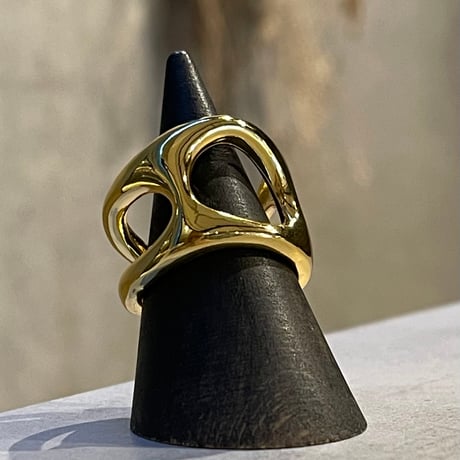 2501RG0562 / Irregular Hole ring（Gold）