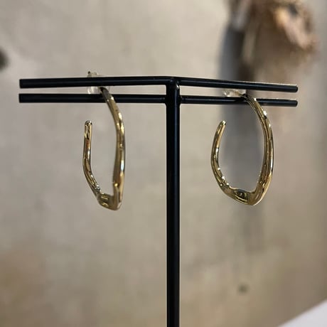 2510PR0817 / Craft thin hoop Pierce（Gold）