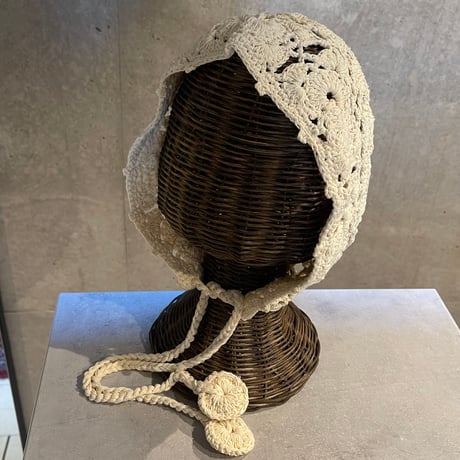 2504HW0083(S) / Crochet Knit cap（Beige）