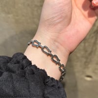 2601BR0117 / Antique U chain bracelet（Silver）
