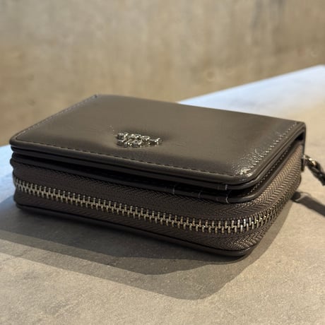 2509GS041(S)/ Logo Two-fold Wallet（Gray)