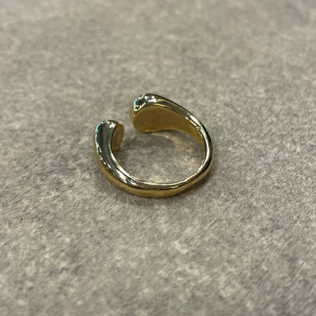 2402RG0393 / Dropfork ring（Gold）