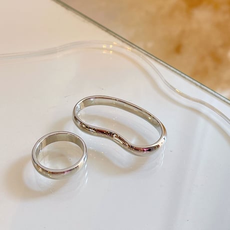Double finger set ring （Silver）   /  2203_RG0173