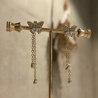 2510PR0812 / Butterfly chain Pierce（Gold）