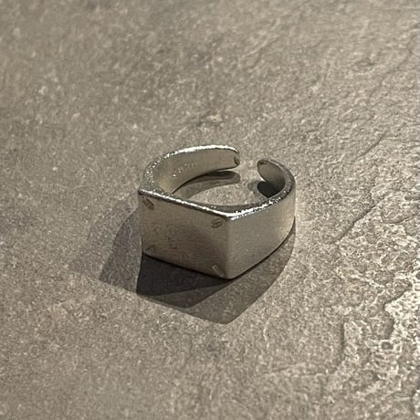 2406RG0474 / Square stitch design ring（Silver)