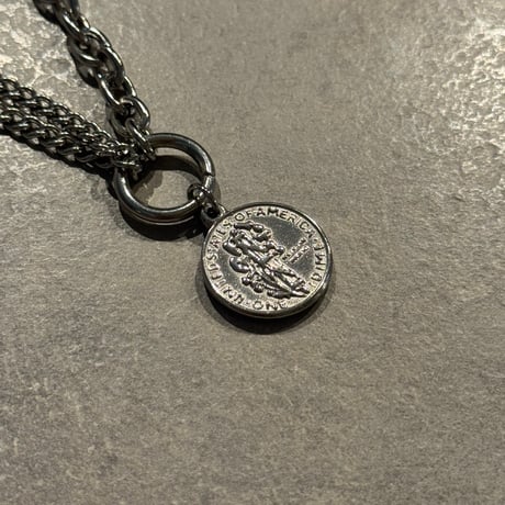 2510BR0094 / Coin Charm Bracelet（Silver）