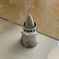 2403RG0414 / Fan shape design ring（Silver）