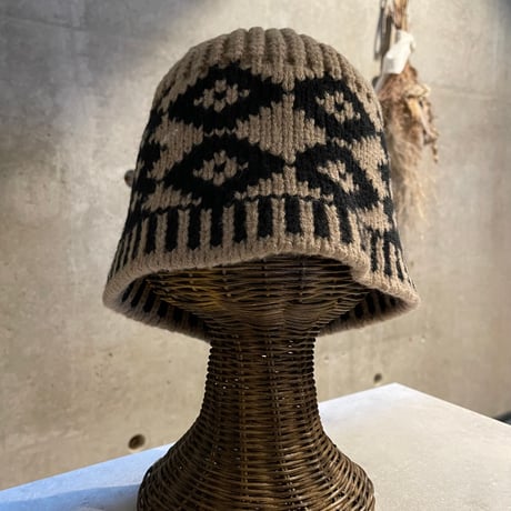 2602HW059(S) /  Knit Hat（Beige）