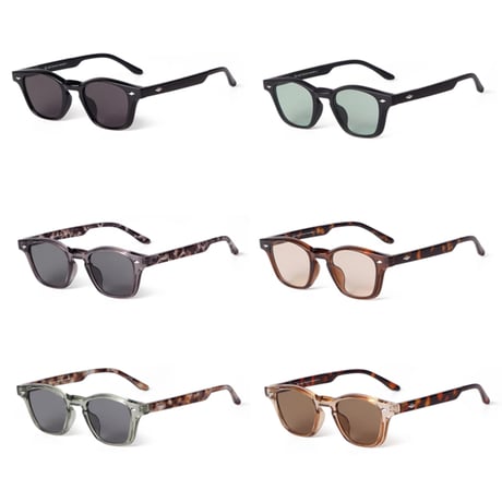 【 Legit Eyewear 】Sunglasses En'yū (Clear Grey/Grey)