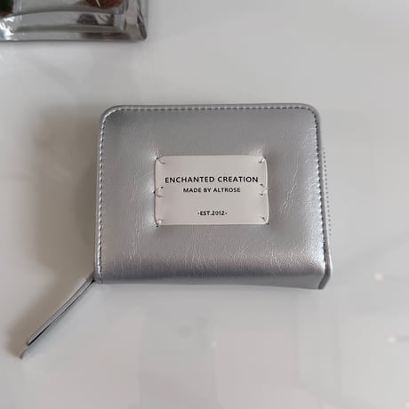 2605GS071(S)/ Text Tag Wallet（Silver）