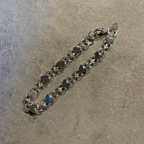 2511BR0114/Heart chain bracelet（Silver）