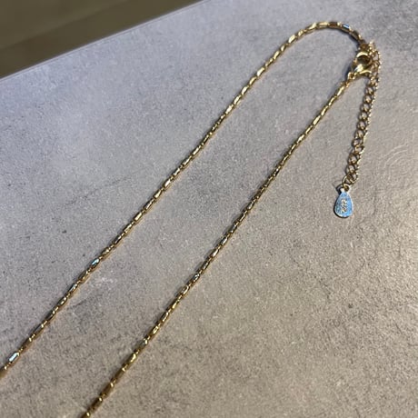 2510NC0361 / Oval chain Necklace（Gold/45cm）