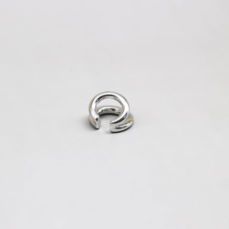 Double Circle Ear Earcuff （Silver） / EC080