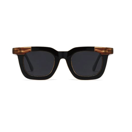 【 Legit Eyewear 】Sunglasses Konoe (Black Wood/Grey)