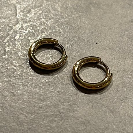 2601PR0835 #C / Stainless hoop pierce（ID12mm/T2mm） /（Gold）
