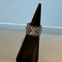 2605RG0792 / Stone lace ring（Silver）