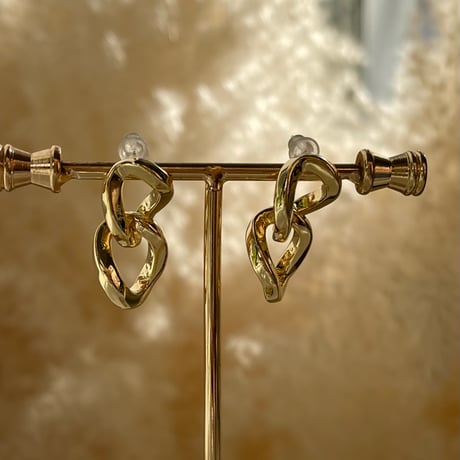 2401PR0635 / Twist chain design Pierce（Gold）