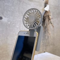 23SSGS005 / 3way clip handy fan（Gray）