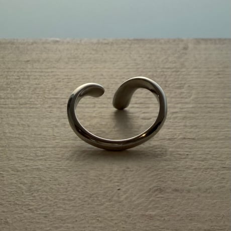 2605RG0799 / Asymmetry drop ring（Silver）