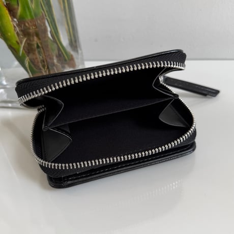 2605GS071(S)/ Text Tag Wallet（Black）