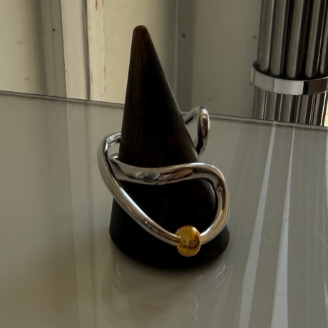2604RG0753 / Irregular Twist ring（Silver）